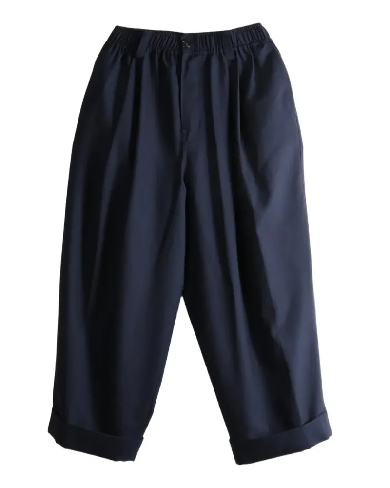 Marni Wide-Leg-Hose mit Bundfalten - Blau Blau