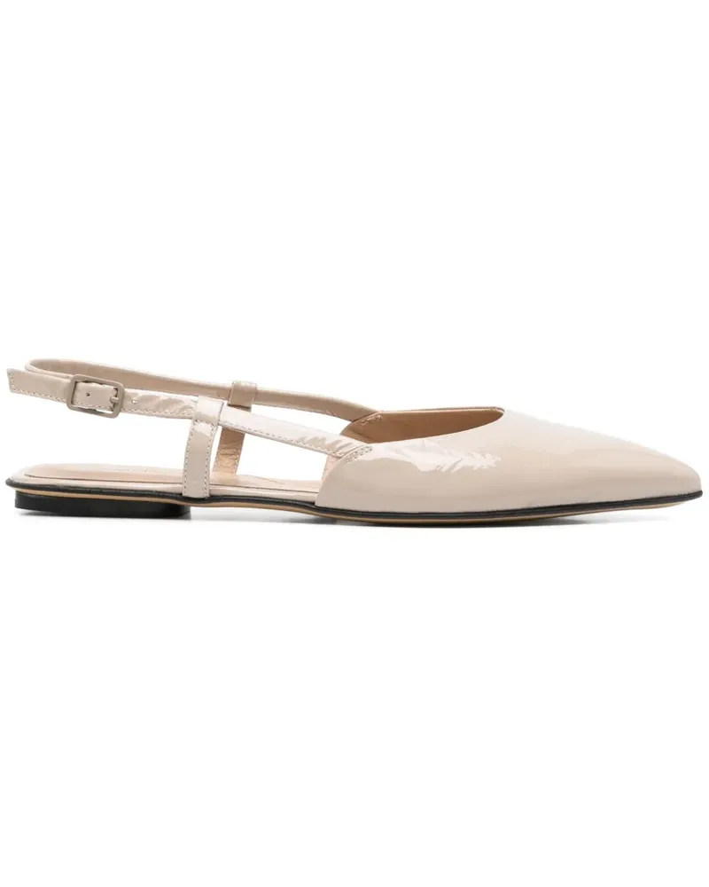POMME D'OR Ballerinas aus Leder - Nude Nude