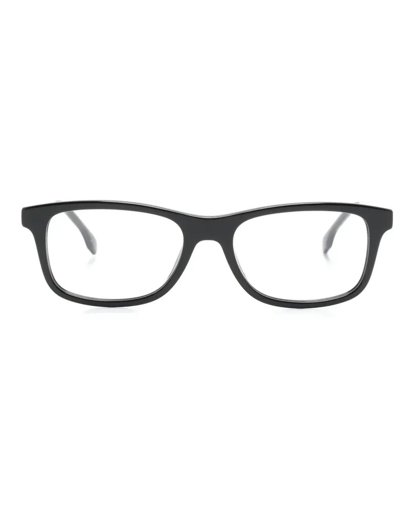 HUGO BOSS Brille mit eckigem Gestell - Schwarz Schwarz