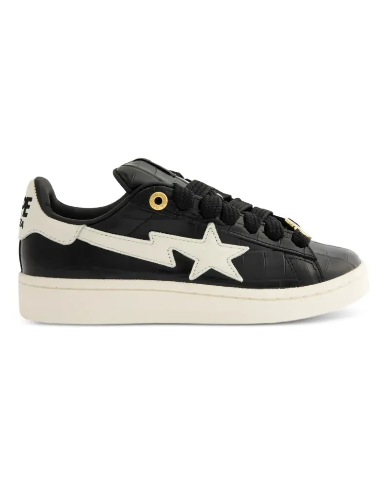adidas x Bape Campus 00s croc-effect sneakers - Schwarz Schwarz