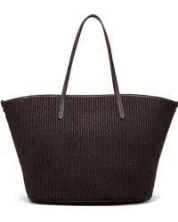 Brunello Cucinelli Gewebter Shopper Braun