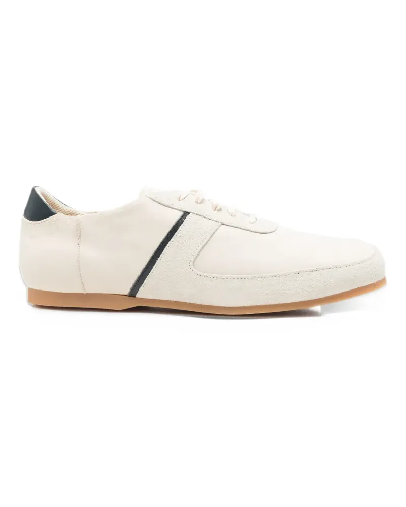 Our Legacy Sneak in Sport waxed-suede sneakers - Nude Nude