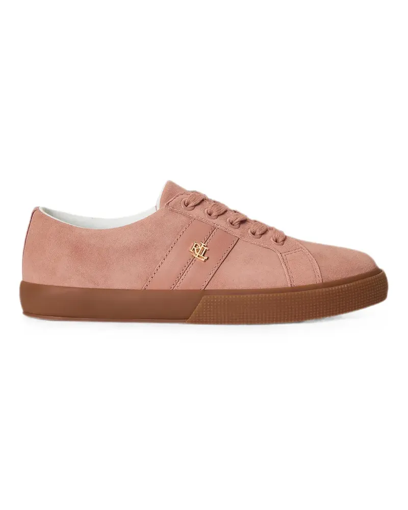 Ralph Lauren Janson II Sneakers mit Logo - Rosa Rosa