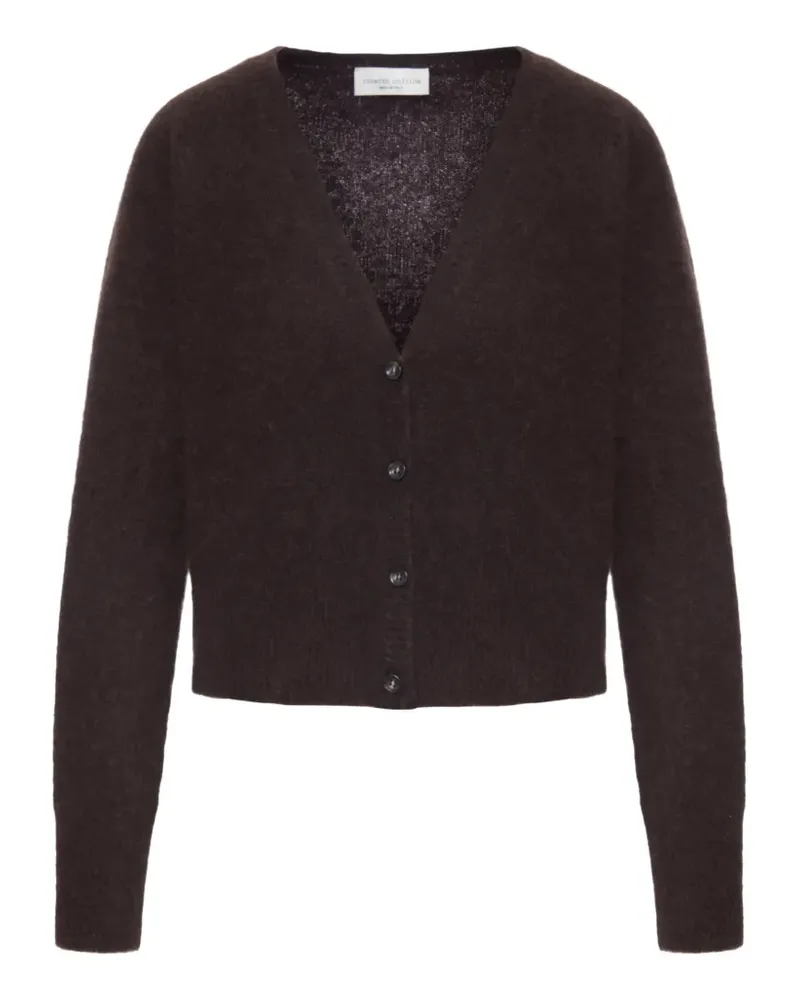 Roberto Collina Cardigan mit V-Ausschnitt - Braun Braun