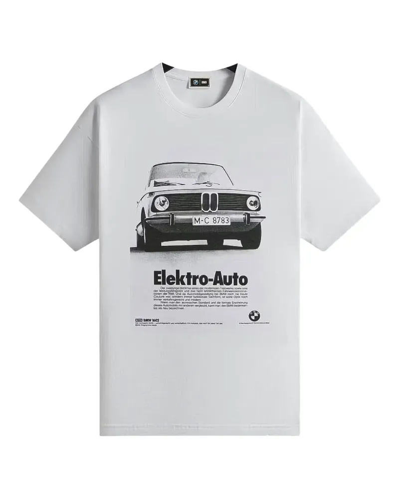 KITH x BMW Electro Auto graphic-print T-shirt - Weiß Weiß
