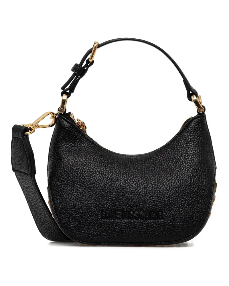 Moschino logo-detail cross-body bag - Schwarz Schwarz