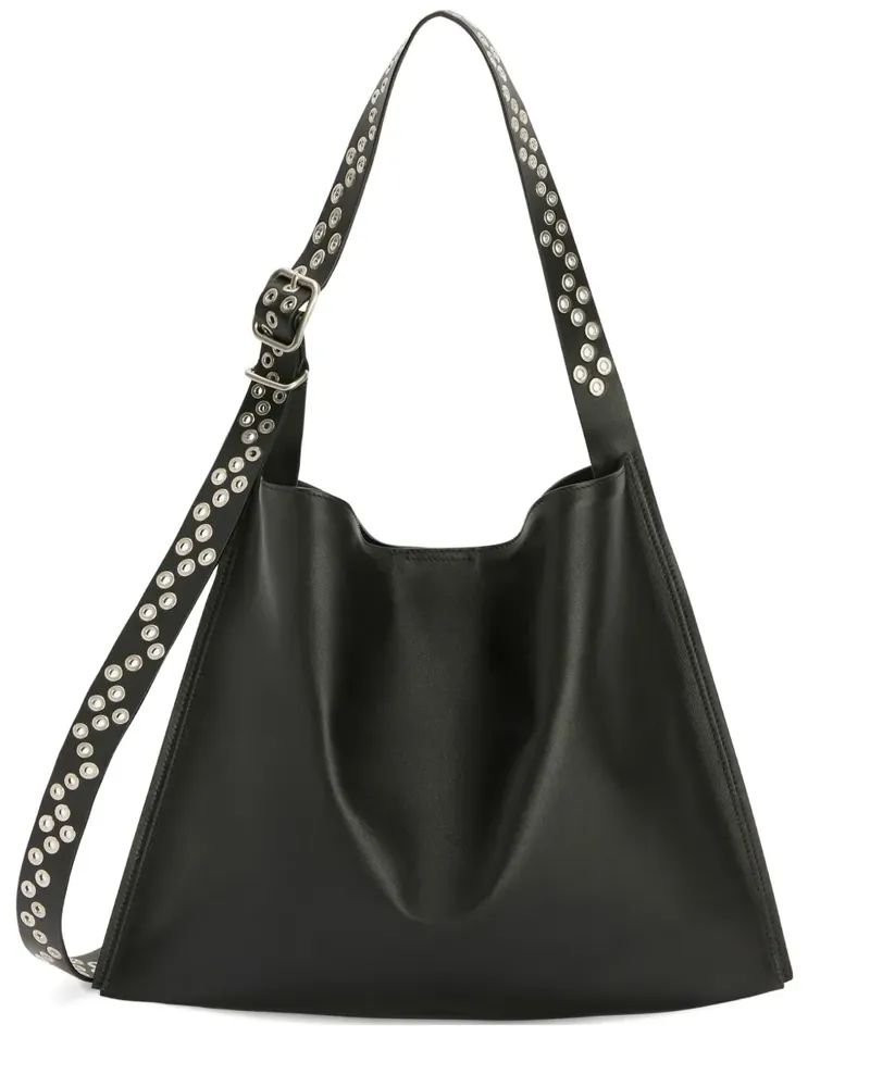 Jil Sander Schultertasche mit Gürtel - Schwarz Schwarz