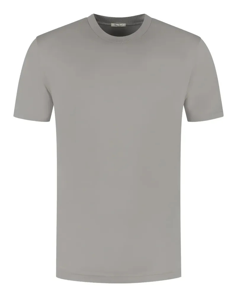 Stefan Brandt T-Shirt mit rundem Ausschnitt - Grau Grau