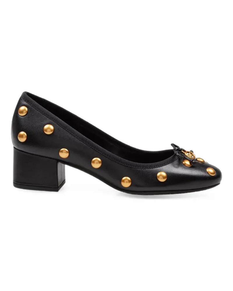 Michael Kors Piper Flex Pumps mit Nieten - Schwarz Schwarz