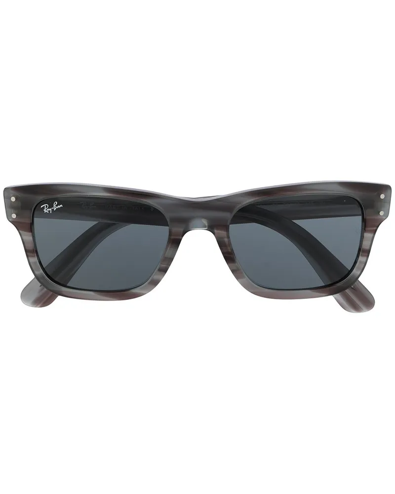 Ray Ban Eckige Mr. Burbank Sonnenbrille - Blau Blau