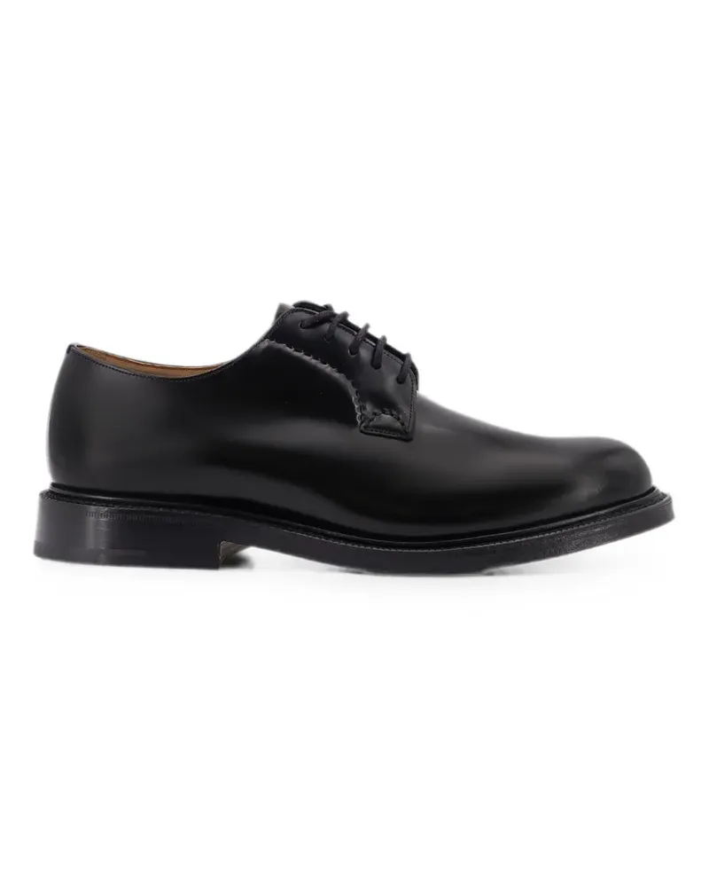 Church's Shannon leather derby shoes - Schwarz Schwarz