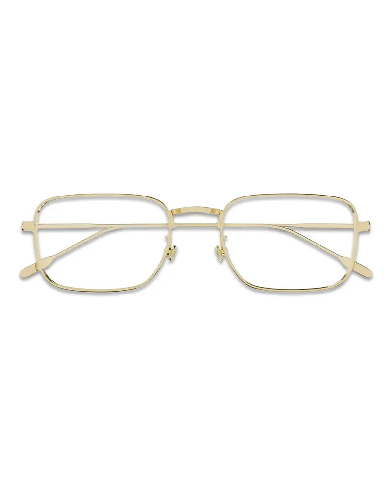 Montblanc Brille mit eckigem Gestell - Gold Gold