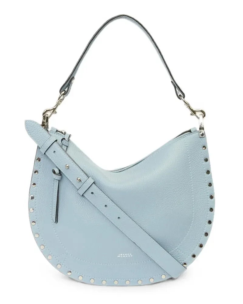Isabel Marant Oskan Soft stud-embellished tote bag - Blau Blau
