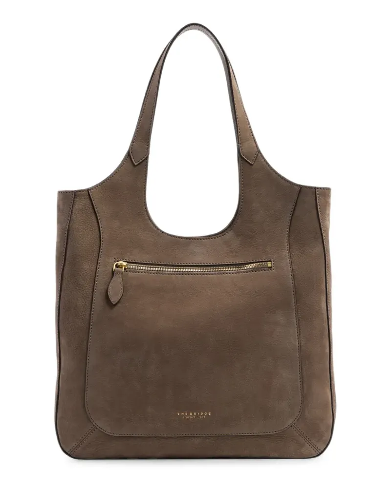 The Bridge leather shoulder bag - Braun Braun