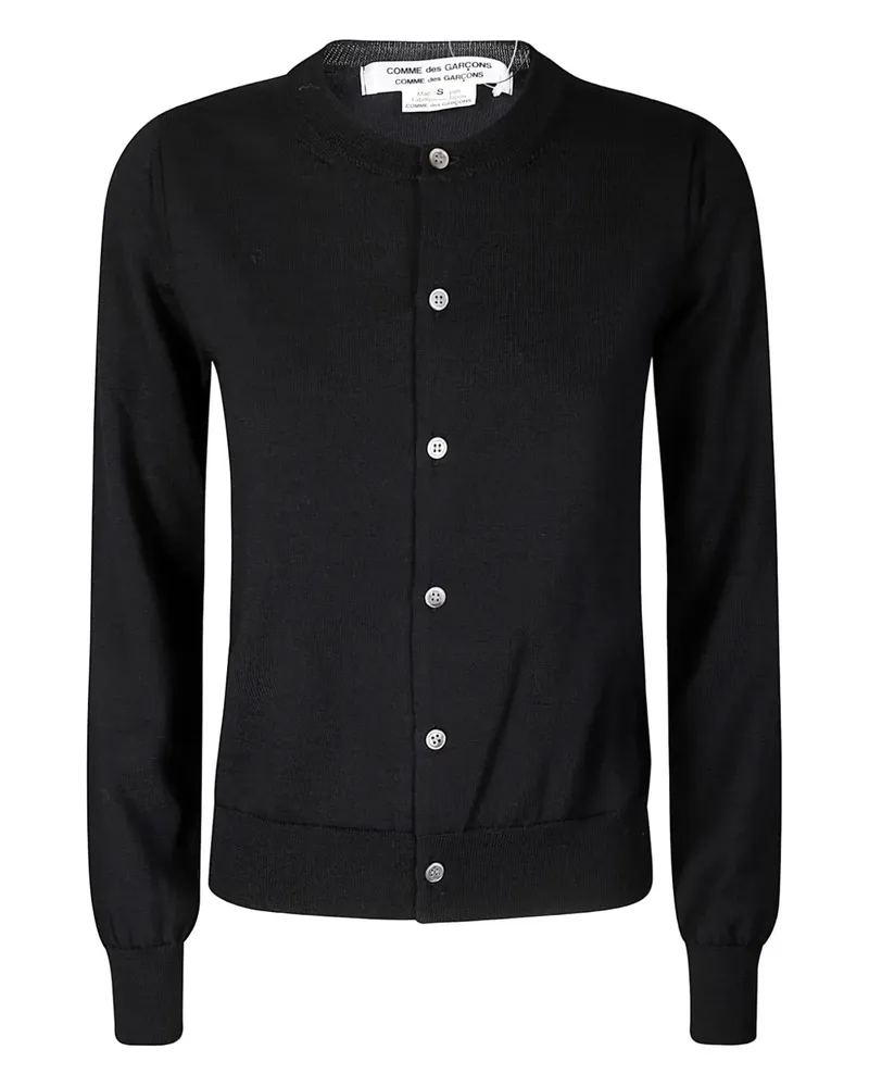 Comme des Garçons button-down cardigan - Schwarz Schwarz