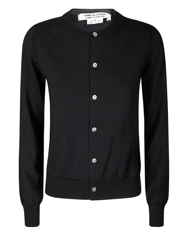 Comme des Garçons Cardigan mit Knopfleiste - Schwarz Schwarz