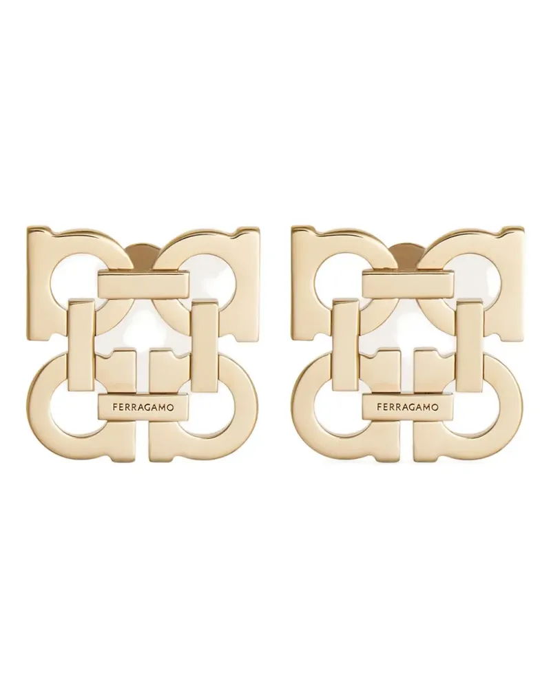 Ferragamo Gancini Ohrclips - Gold Gold