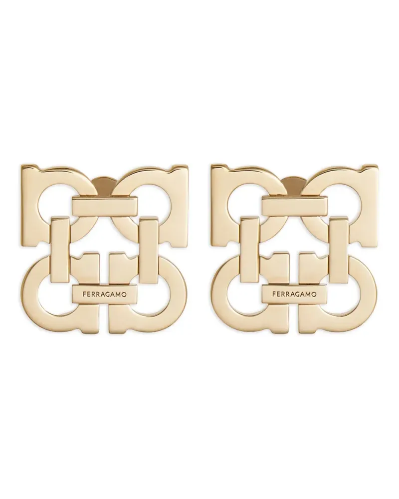 Ferragamo Gancini Ohrclips - Gold Gold
