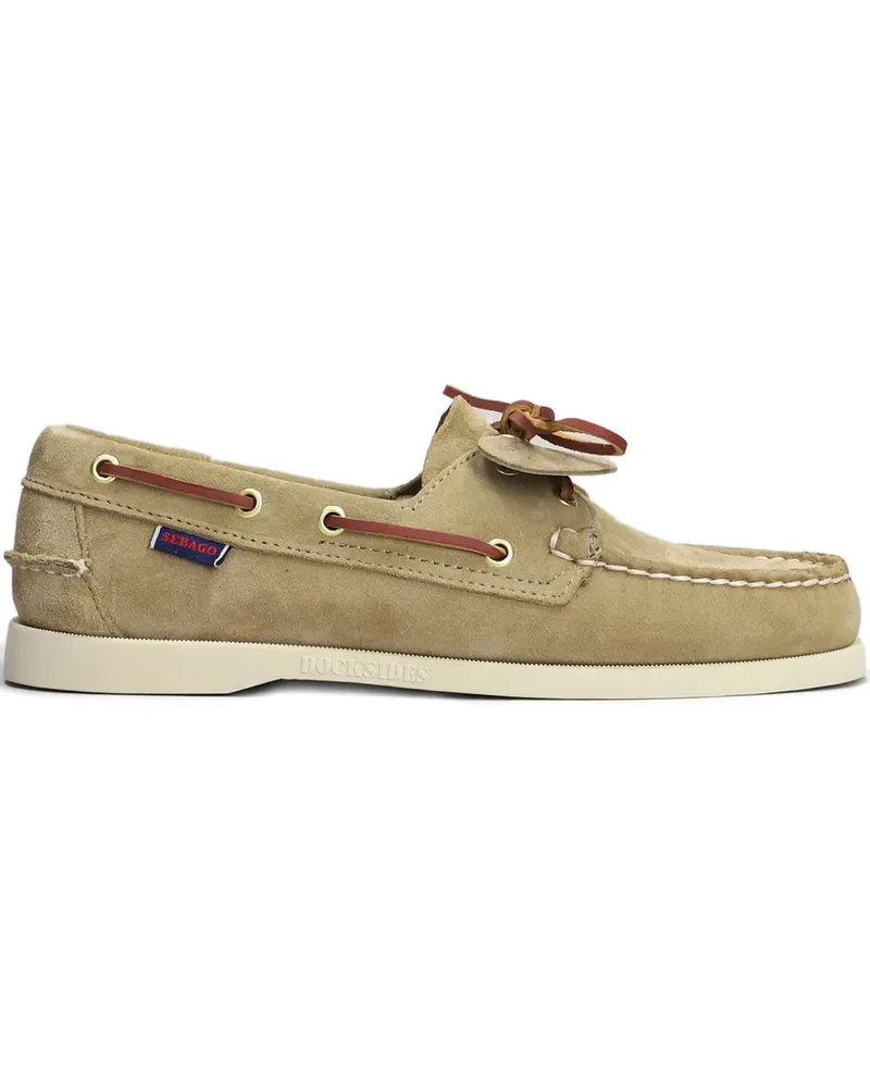Sebago Portland Segelschuhe - Nude Nude