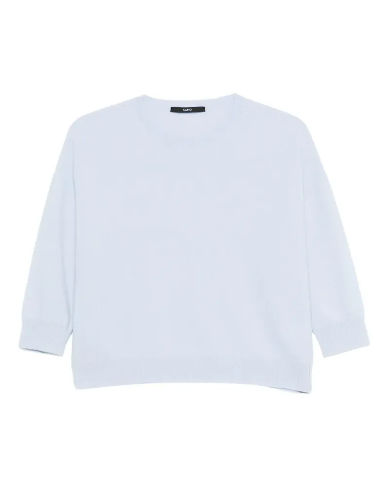 Sapio Pullover mit Rundhalsausschnitt - Blau Blau