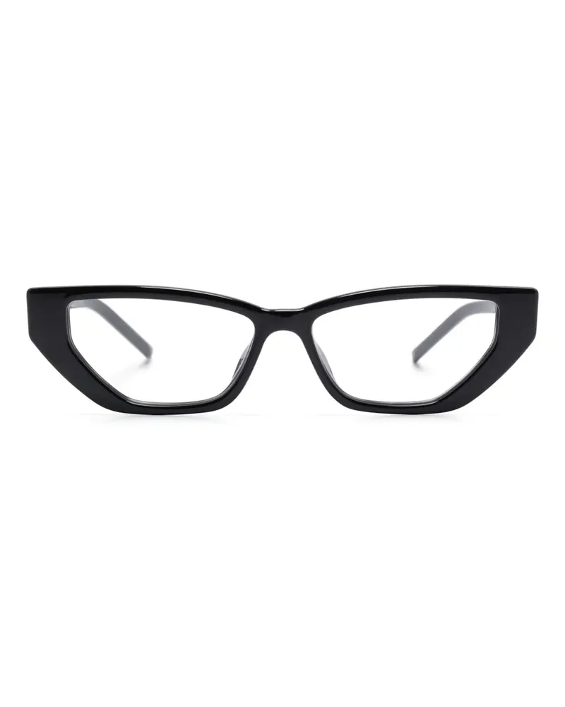 Gucci Brille mit Cat-Eye-Gestell - Schwarz Schwarz