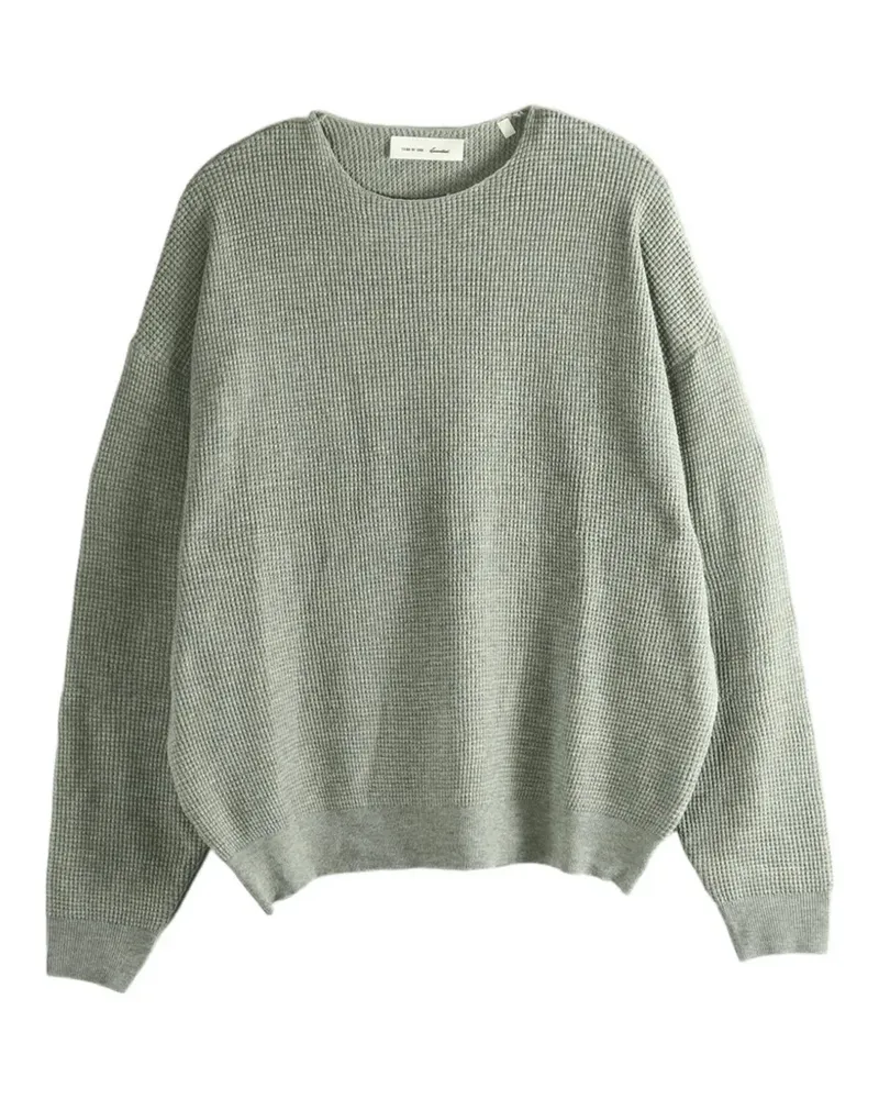 Fear of God Signature 90 waffle-knit sweater - Grau Grau