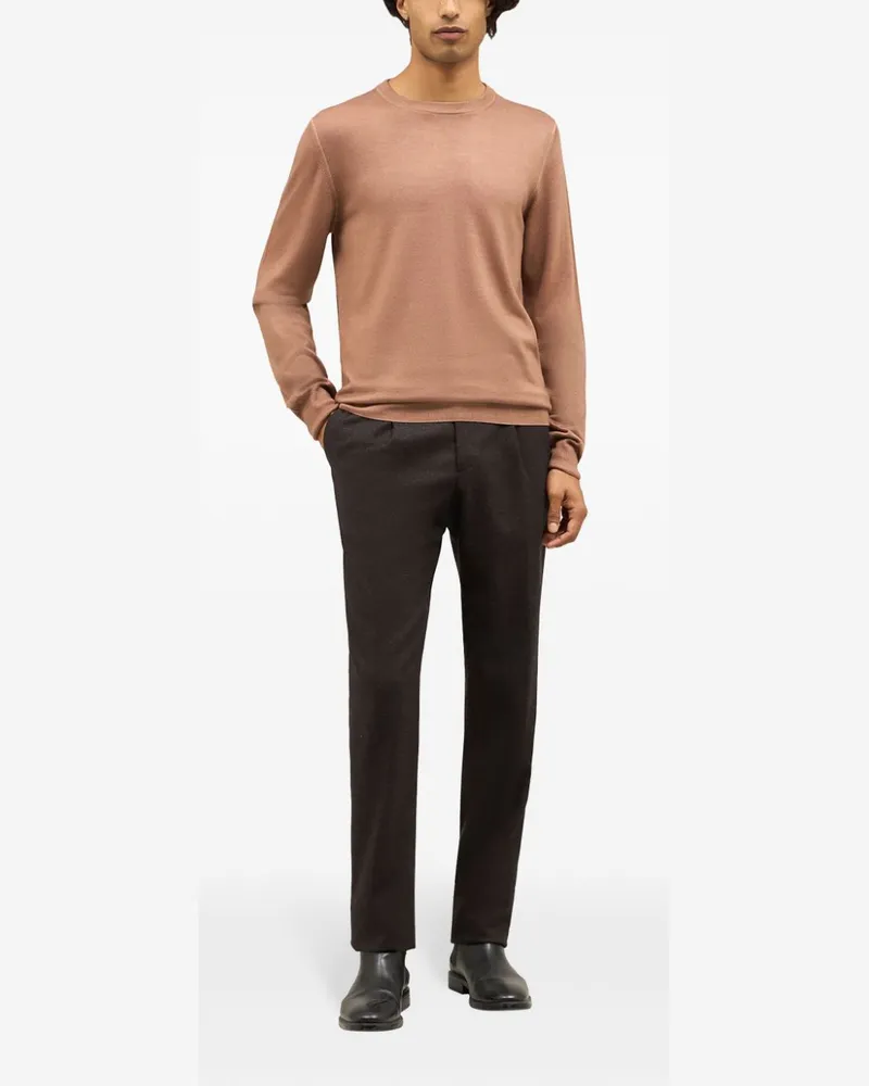 Boglioli Pullover mit rundem Ausschnitt - Rosa Rosa