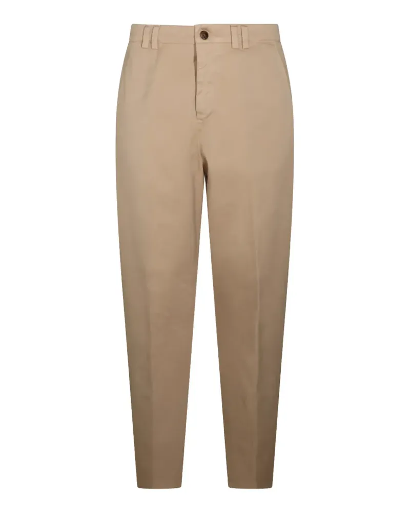 Canali Hose mit geradem Bein - Nude Nude