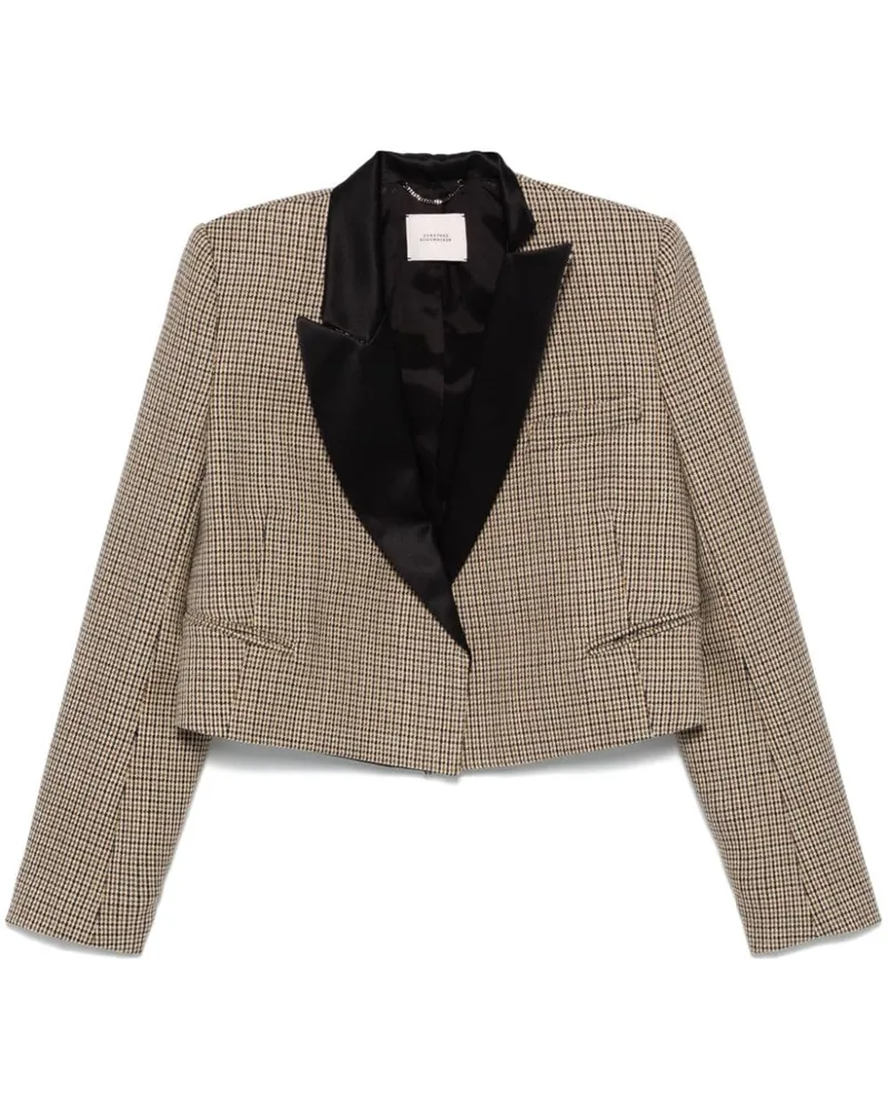 Dorothee Schumacher Graphic Elegance Sakko - Braun Braun