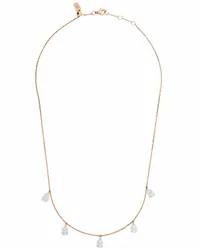 DJULA 18kt Rotgold-Choker mit Diamanten Rosa