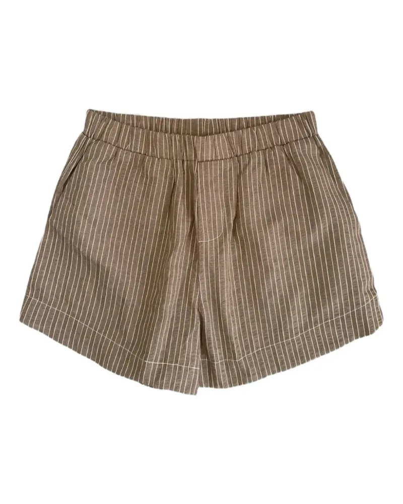 taylor striped elasticated shorts - Braun Braun