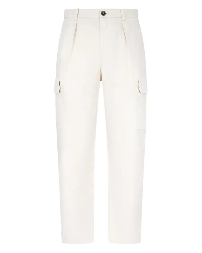 Brunello Cucinelli Klassische Hose - Weiß Weiß
