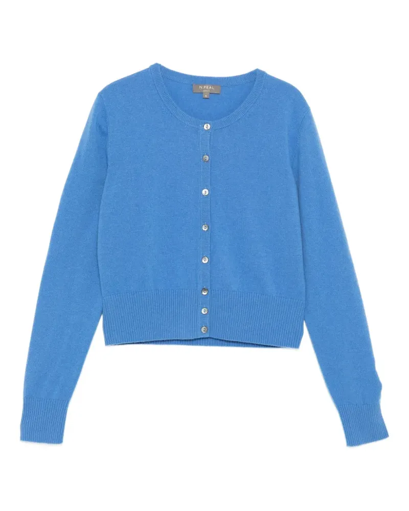 N.Peal Ivy Cardigan - Blau Blau