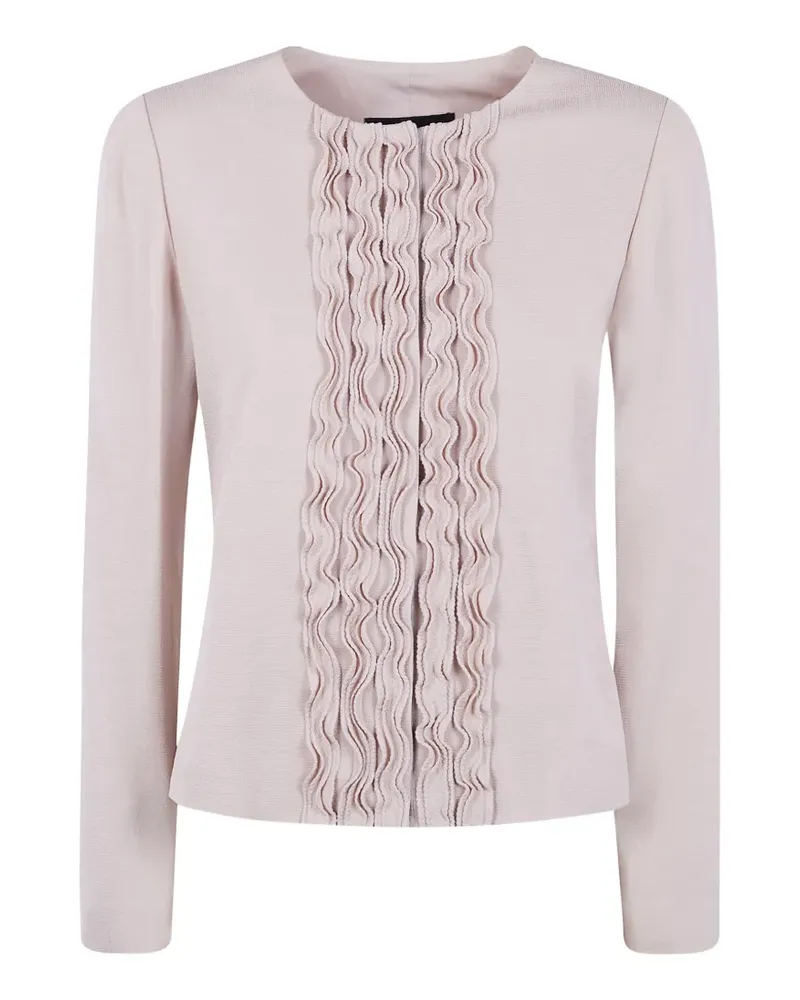 Emporio Armani Jacke mit Rüschen - Nude Nude