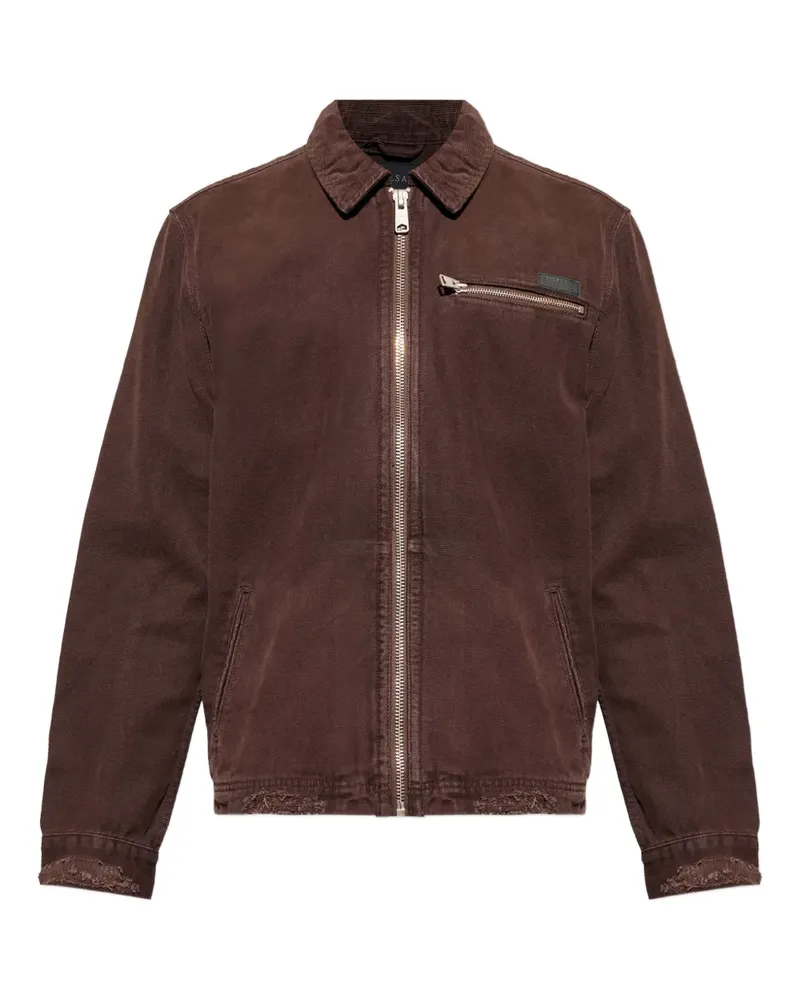 AllSaints Rothwell Jacke mit Reißverschluss - Braun Braun