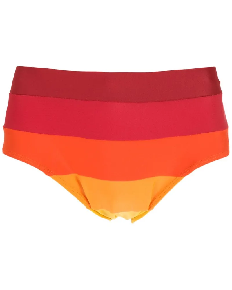 Amir Slama Badehose mit Farbverlauf - Orange Orange