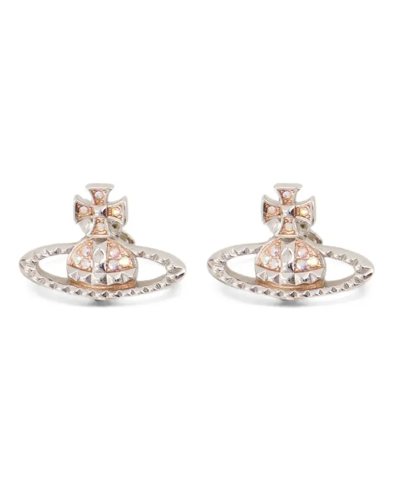 Vivienne Westwood Mayfair Relief Orb earrings - Silber Silber