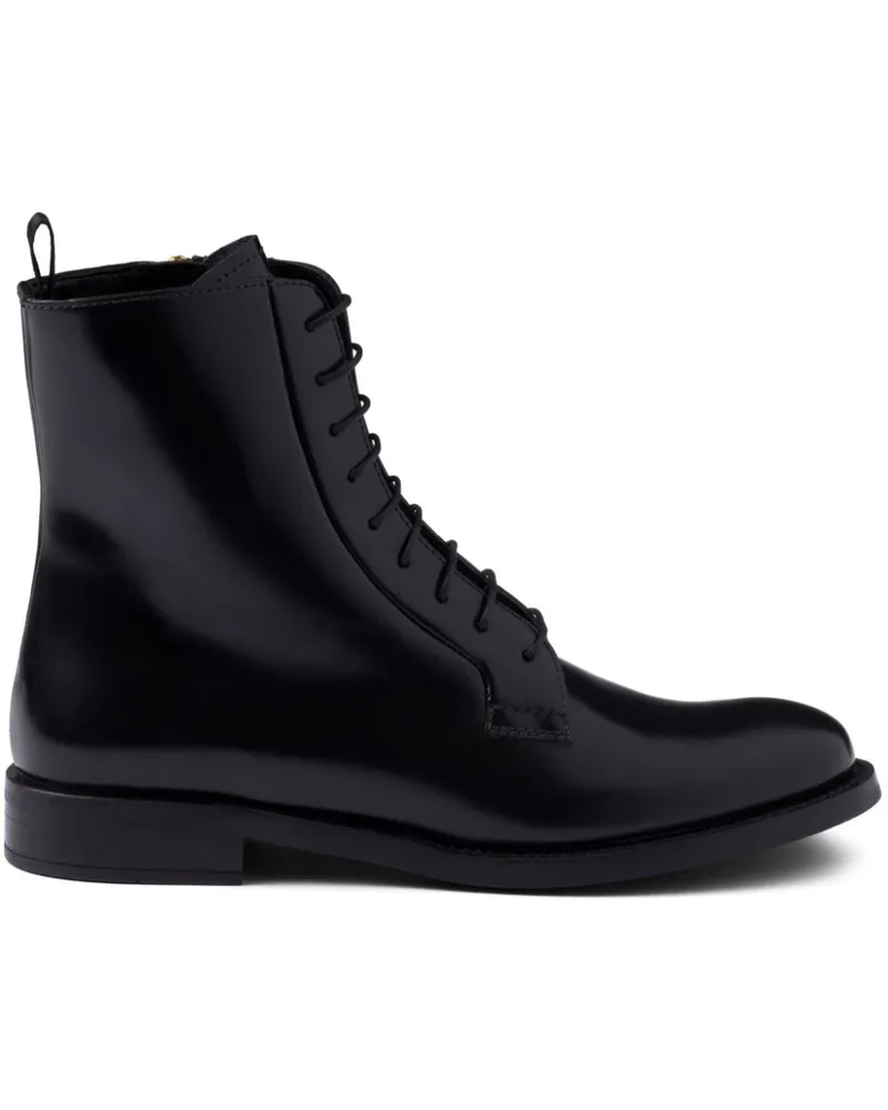 Prada Klassische Stiefel - Schwarz Schwarz