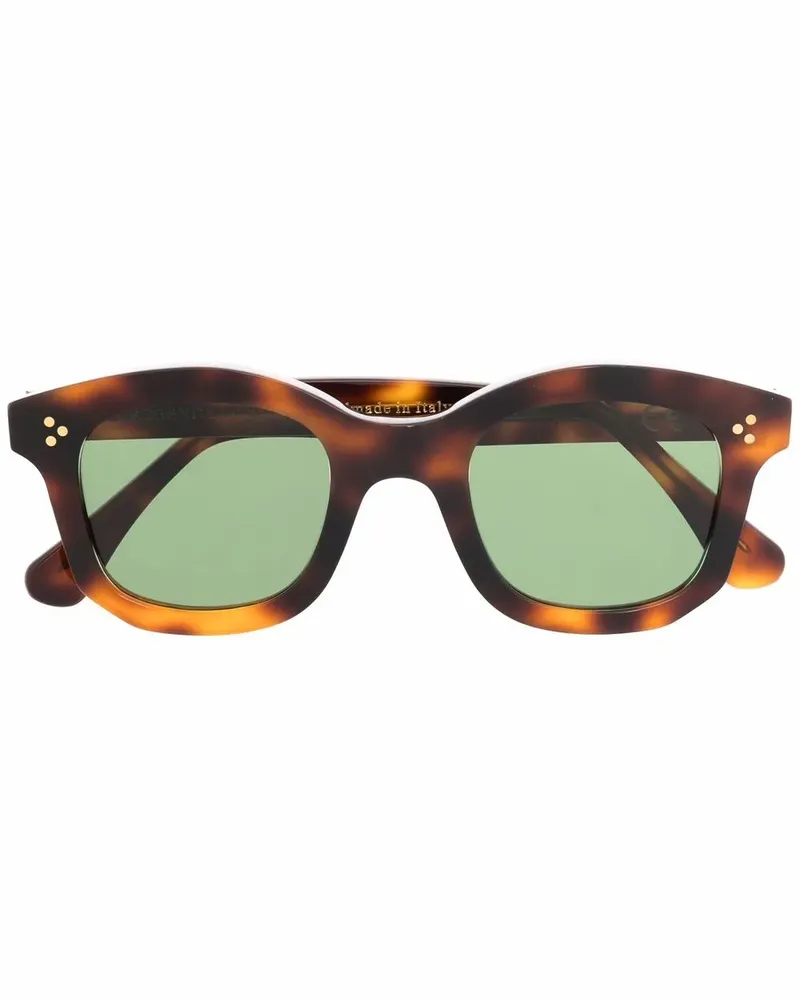 EPOS Eckige Athos Sonnenbrille - Braun Braun