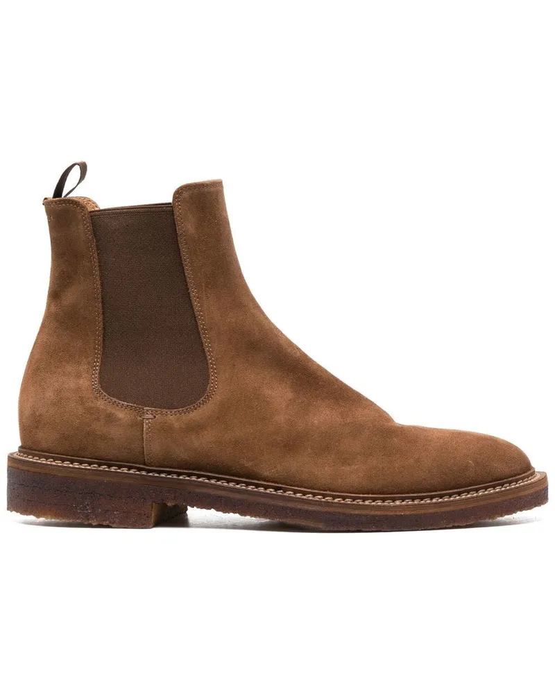 Officine Creative Italia Chelsea-Boots aus Wildleder - Braun Braun