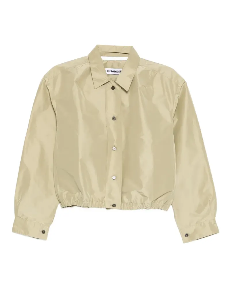 Jil Sander technical faille blouson - Nude Nude