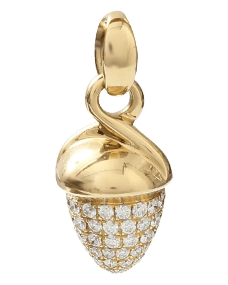 TAMARA COMOLLI 18kt Rotgoldanhänger mit Diamant - Rosa Rosa