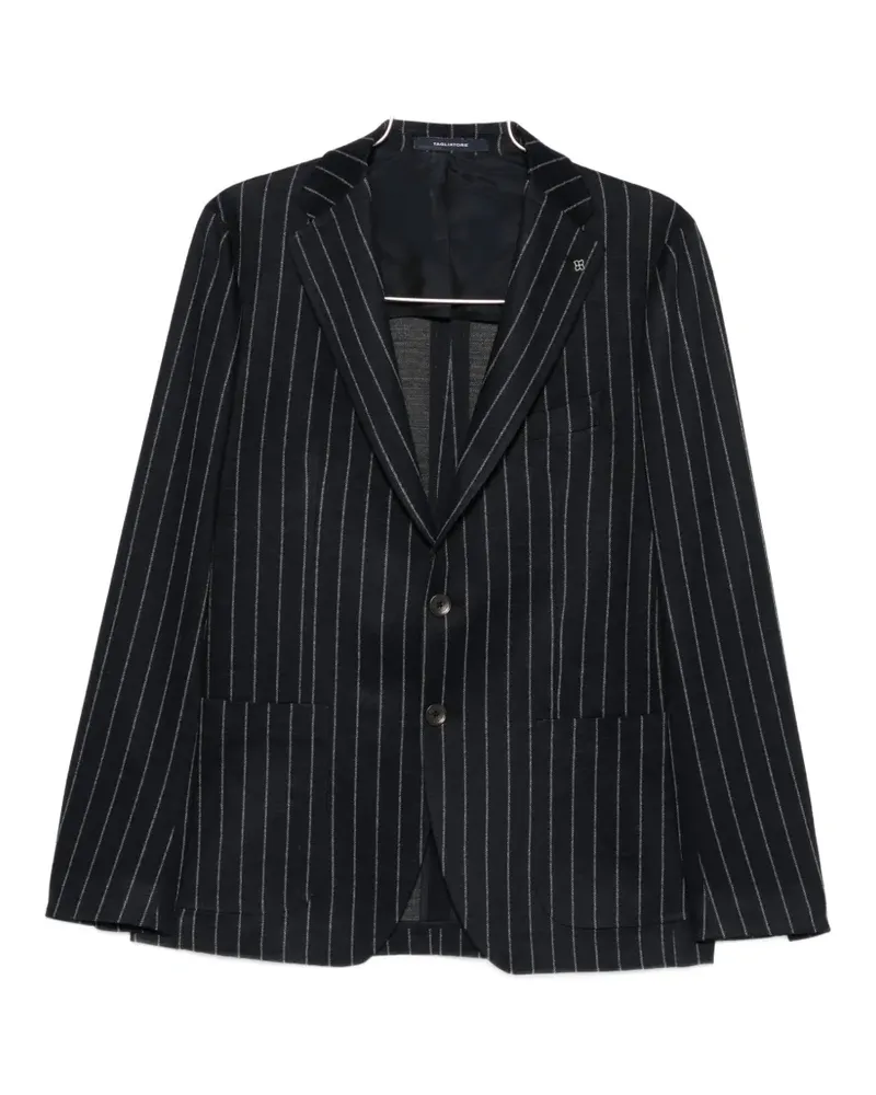 Tagliatore striped blazer - Blau Blau