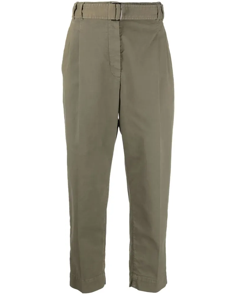 Brunello Cucinelli Cropped-Cargohose - Grün Grün