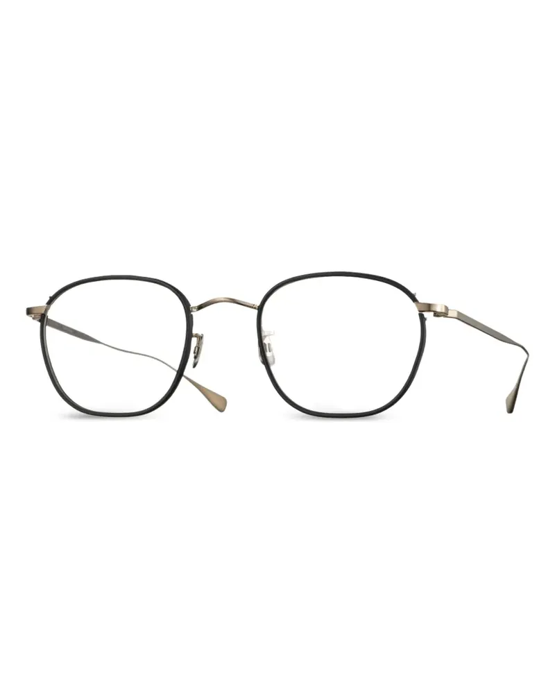 EYEVAN 7285 1008 Brille mit rundem Gestell - Schwarz Schwarz