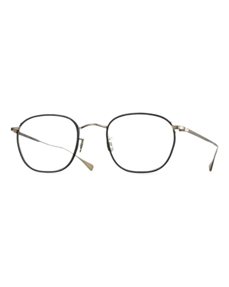 EYEVAN 7285 1008 round-frame glasses - Schwarz Schwarz