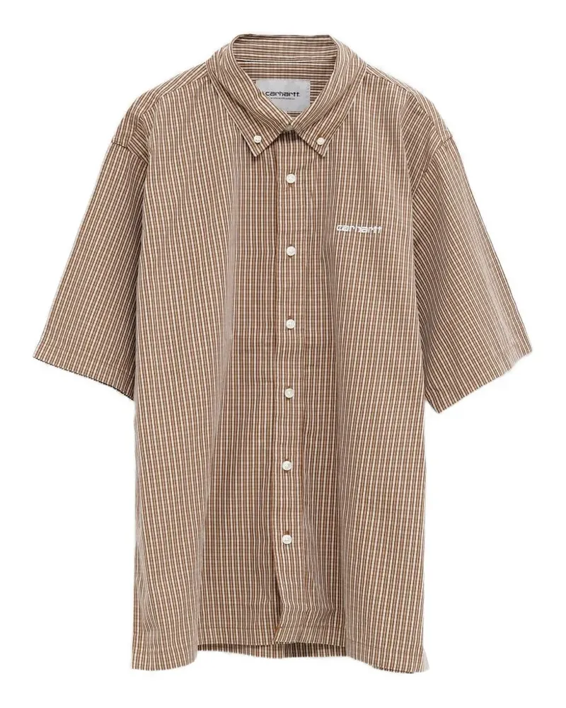 Carhartt WIP Kariertes Groff Hemd - Braun Braun