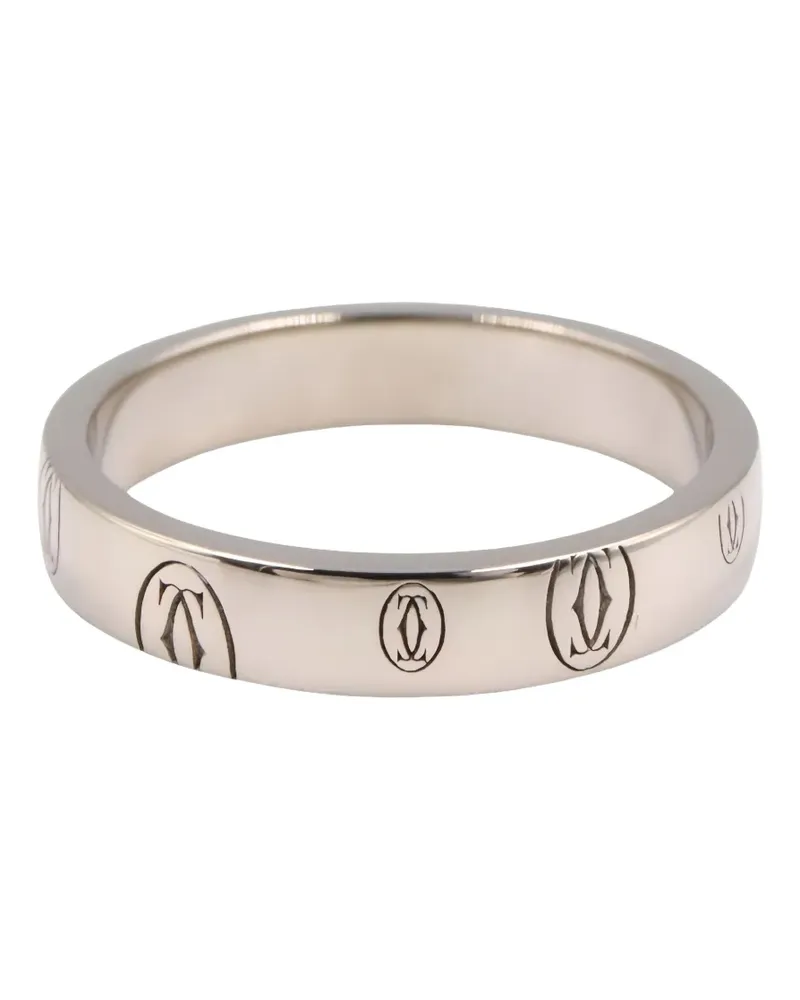 Cartier 2010 Happy Birthday engraved ring - Silber Silber