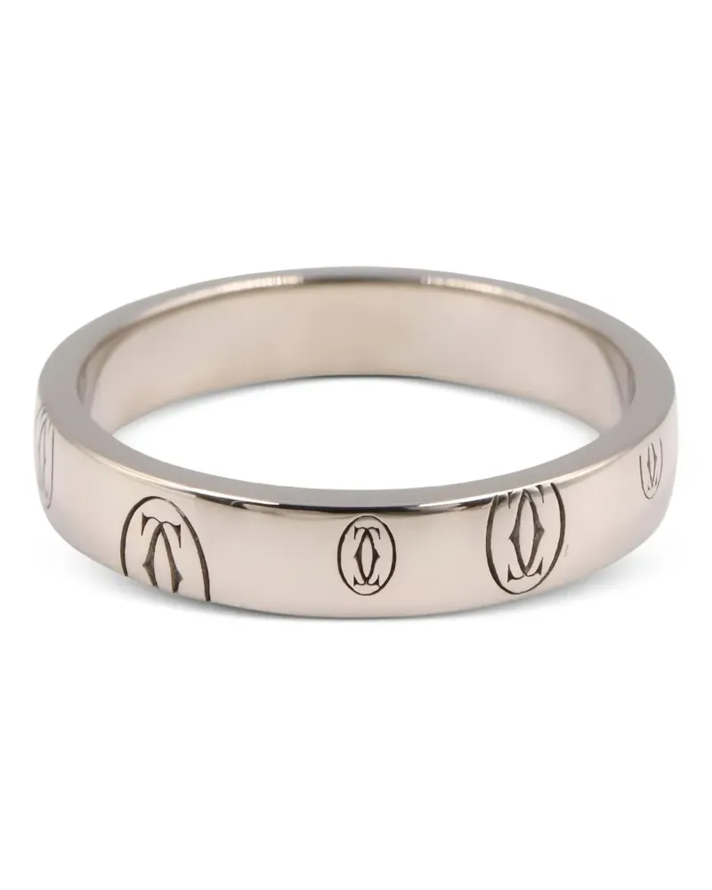 Cartier 2010 Happy Birthday engraved ring - Silber Silber
