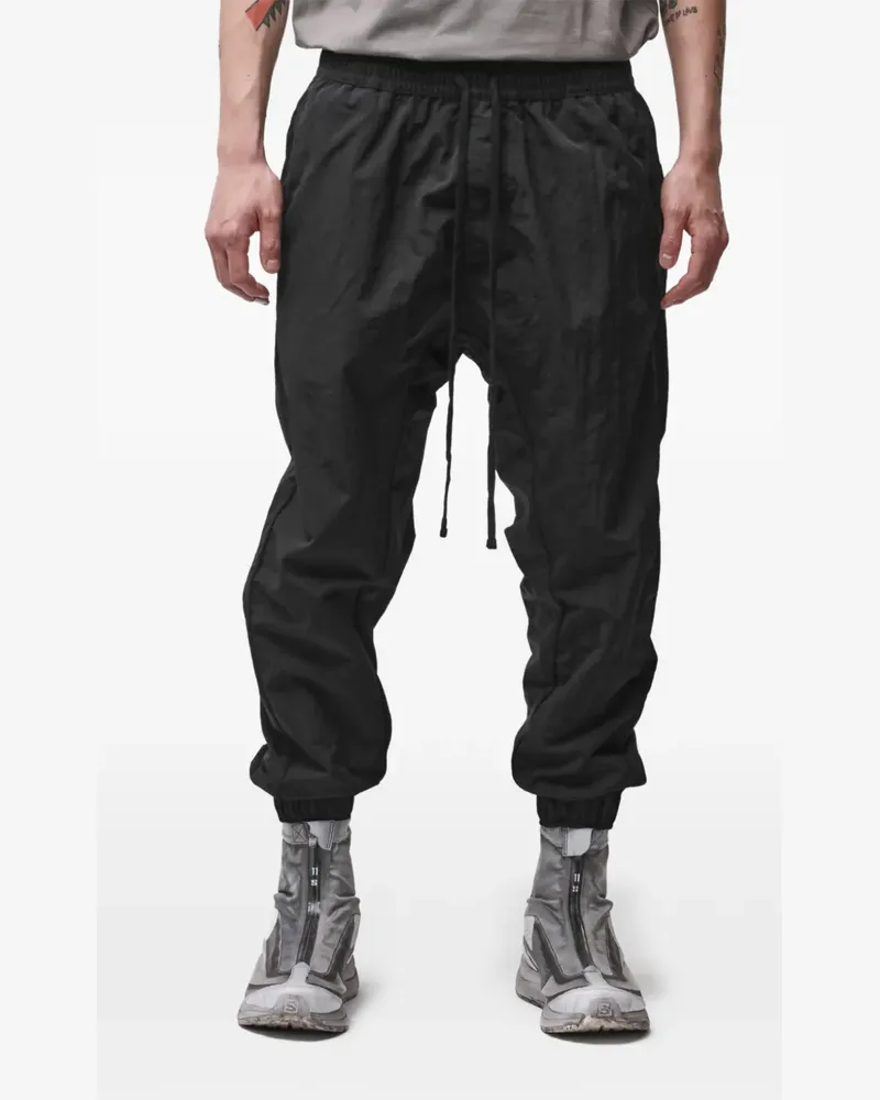 THOM KROM drawstring-waist track pants - Schwarz Schwarz